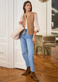 Veste Lyra -Motusboutique Soldes Motus Boutique Veste Lyra Camel 4