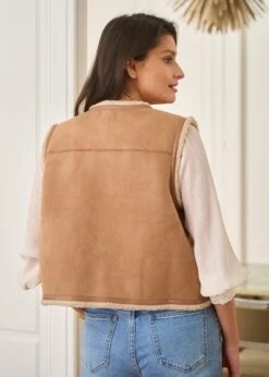 Veste Lyra -Motusboutique Soldes Motus Boutique Veste Lyra Camel 6