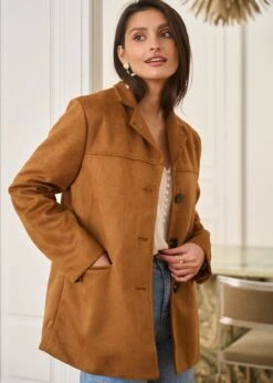 Veste Nina -Motusboutique Soldes Motus Boutique Veste Nina Camel 10