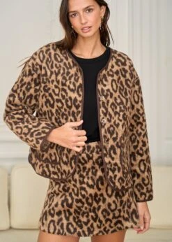 Veste Noa -Motusboutique Soldes Motus Boutique Veste Noa Leopard 9