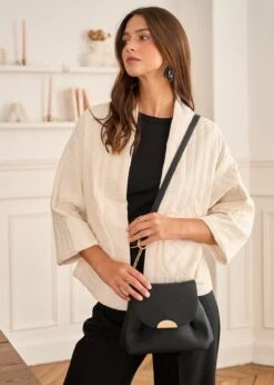 Veste Nyma -Motusboutique Soldes Motus Boutique Veste Nyma Ivoire 3