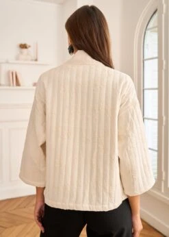 Veste Nyma -Motusboutique Soldes Motus Boutique Veste Nyma Ivoire 5