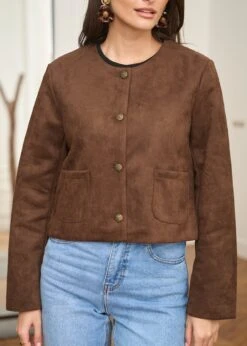 Veste Séréna -Motusboutique Soldes Motus Boutique Veste Serena Choco 2