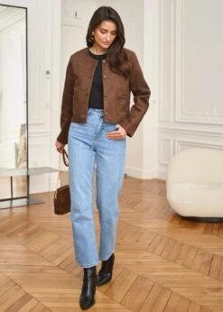 Veste Séréna -Motusboutique Soldes Motus Boutique Veste Serena Choco 5