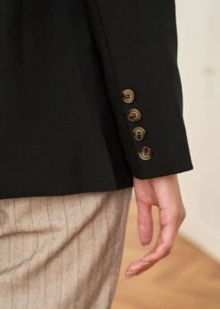 Blazer Toscane -Motusboutique Soldes motus boutique blazer toscane noir 5