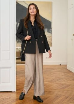 Blazer Toscane -Motusboutique Soldes motus boutique blazer toscane noir 7