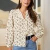 Blouse Julie -Motusboutique Soldes motus boutique blouse julie kaki 1