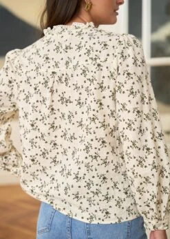 Blouse Julie -Motusboutique Soldes motus boutique blouse julie kaki 4