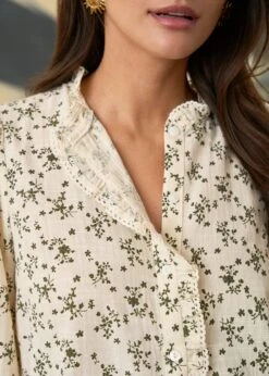 Blouse Julie -Motusboutique Soldes motus boutique blouse julie kaki 6