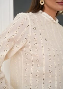 Blouse Laurie -Motusboutique Soldes motus boutique blouse laurie beige 6