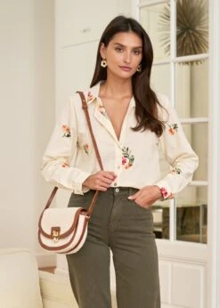 Chemise Doria -Motusboutique Soldes motus boutique chemise doria beige 3
