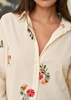 Chemise Doria -Motusboutique Soldes motus boutique chemise doria beige 4
