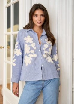 Chemise Laura -Motusboutique Soldes motus boutique chemise laura bleu 9
