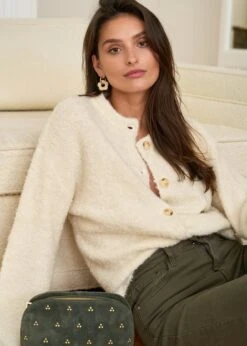 Gilet Annie -Motusboutique Soldes motus boutique gilet annie ecru 7