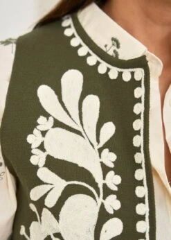 Gilet Léo -Motusboutique Soldes motus boutique gilet leo kaki 4