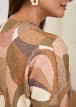 Gilet Martin -Motusboutique Soldes motus boutique gilet martin kaki imprime marron 5