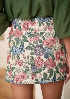 Jupe Lio -Motusboutique Soldes motus boutique jupe lio fleuri 5