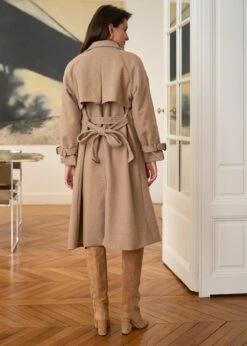 Manteau Isia -Motusboutique Soldes motus boutique manteau isia taupe 7