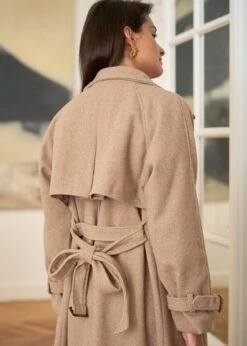 Manteau Isia -Motusboutique Soldes motus boutique manteau isia taupe 8