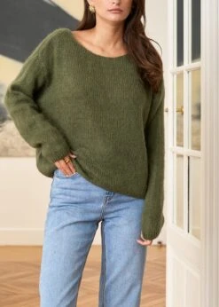 Pull Bohème -Motusboutique Soldes motus boutique pull boheme kaki 7