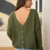 Pull Bohème -Motusboutique Soldes motus boutique pull boheme kaki 8
