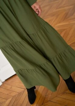 Robe Almé -Motusboutique Soldes motus boutique robe alme kaki 8