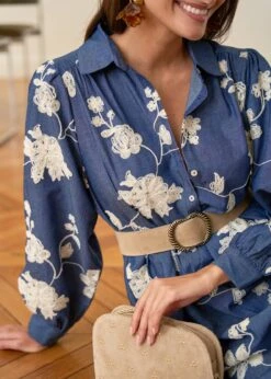 Robe Raquel -Motusboutique Soldes motus boutique robe raquel bleu 2