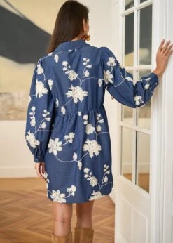 Robe Raquel -Motusboutique Soldes motus boutique robe raquel bleu 5