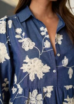 Robe Raquel -Motusboutique Soldes motus boutique robe raquel bleu 7