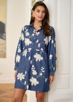 Robe Raquel -Motusboutique Soldes motus boutique robe raquel bleu 8