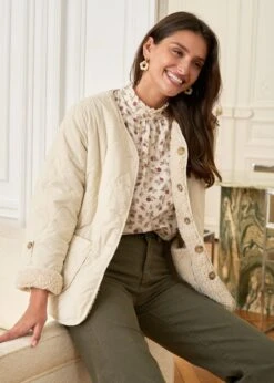 Veste Elsa -Motusboutique Soldes motus boutique veste elsa beige 7