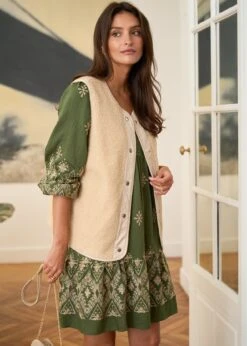 Veste Swan -Motusboutique Soldes motus boutique veste swan beige 4