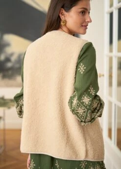 Veste Swan -Motusboutique Soldes motus boutique veste swan beige 6