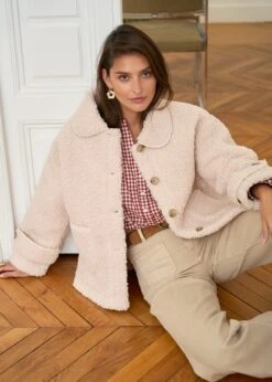 Blouse Manel -Motusboutique Soldes motusboutique blouse manel vichyrouille ecru 8