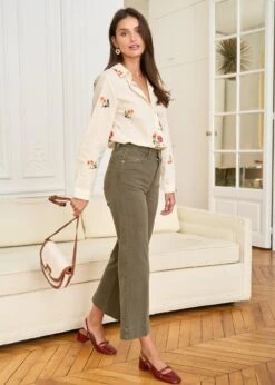 Jean Windy -Motusboutique Soldes motusboutique jean windy kaki 4