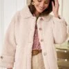 Manteau Lison -Motusboutique Soldes motusboutique manteau lison beige 1