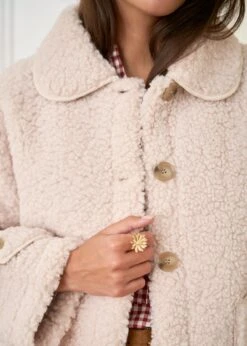 Manteau Lison -Motusboutique Soldes motusboutique manteau lison beige 4