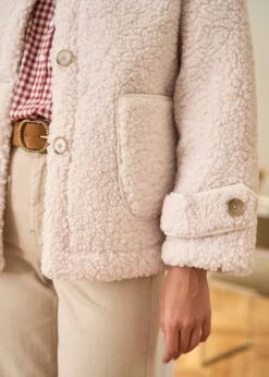 Manteau Lison -Motusboutique Soldes motusboutique manteau lison beige 6