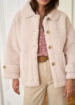 Manteau Lison -Motusboutique Soldes motusboutique manteau lison beige 8