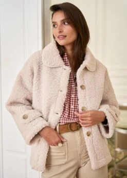 Manteau Lison -Motusboutique Soldes motusboutique manteau lison beige 9
