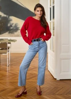 Pull Gabriel -Motusboutique Soldes motusboutique pull gabriel rouge 6