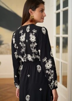 Robe Luce -Motusboutique Soldes motusboutique robe luce noir 7