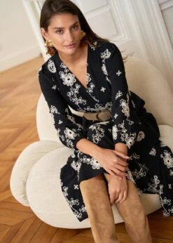 Robe Luce -Motusboutique Soldes motusboutique robe luce noir 8